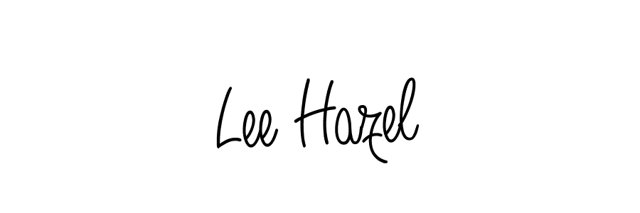 Also we have Lee Hazel name is the best signature style. Create professional handwritten signature collection using Angelique-Rose-font-FFP autograph style. Lee Hazel signature style 5 images and pictures png