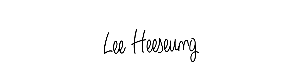 Also You can easily find your signature by using the search form. We will create Lee Heeseung name handwritten signature images for you free of cost using Angelique-Rose-font-FFP sign style. Lee Heeseung signature style 5 images and pictures png