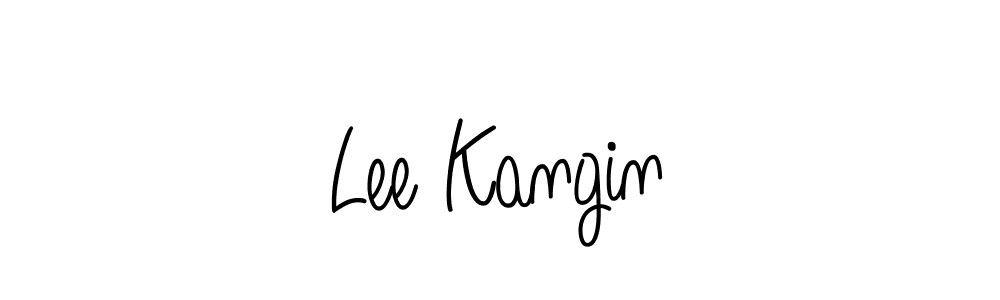 Angelique-Rose-font-FFP is a professional signature style that is perfect for those who want to add a touch of class to their signature. It is also a great choice for those who want to make their signature more unique. Get Lee Kangin name to fancy signature for free. Lee Kangin signature style 5 images and pictures png