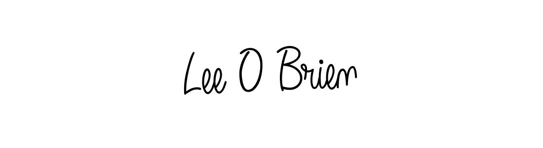 The best way (Angelique-Rose-font-FFP) to make a short signature is to pick only two or three words in your name. The name Lee O Brien include a total of six letters. For converting this name. Lee O Brien signature style 5 images and pictures png