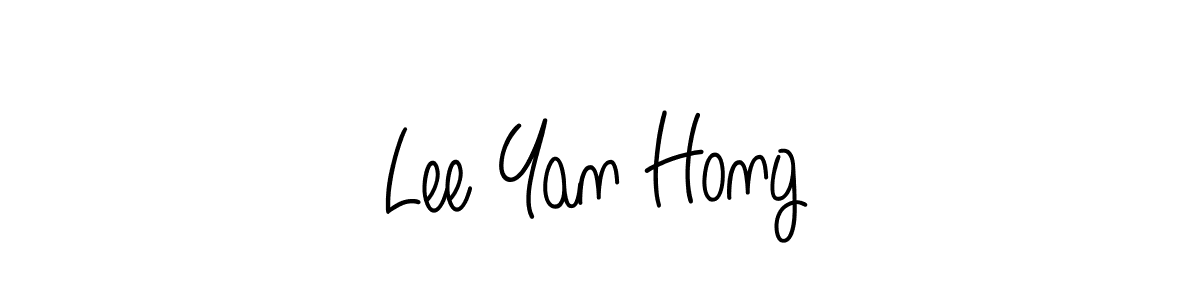 Once you've used our free online signature maker to create your best signature Angelique-Rose-font-FFP style, it's time to enjoy all of the benefits that Lee Yan Hong name signing documents. Lee Yan Hong signature style 5 images and pictures png