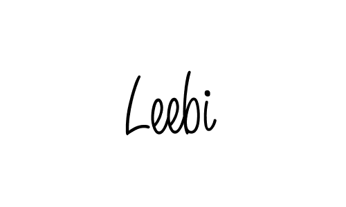 How to Draw Leebi signature style? Angelique-Rose-font-FFP is a latest design signature styles for name Leebi. Leebi signature style 5 images and pictures png