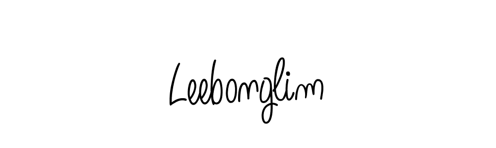 Also we have Leebonglim name is the best signature style. Create professional handwritten signature collection using Angelique-Rose-font-FFP autograph style. Leebonglim signature style 5 images and pictures png