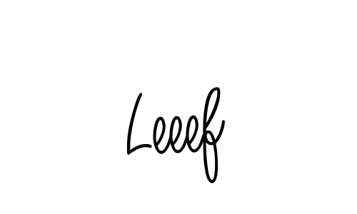 Make a short Leeef signature style. Manage your documents anywhere anytime using Angelique-Rose-font-FFP. Create and add eSignatures, submit forms, share and send files easily. Leeef signature style 5 images and pictures png