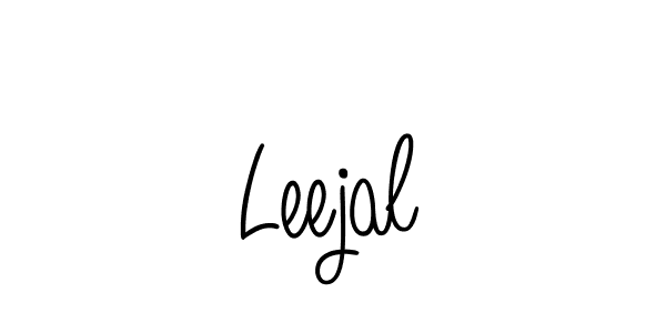 Make a beautiful signature design for name Leejal. With this signature (Angelique-Rose-font-FFP) style, you can create a handwritten signature for free. Leejal signature style 5 images and pictures png