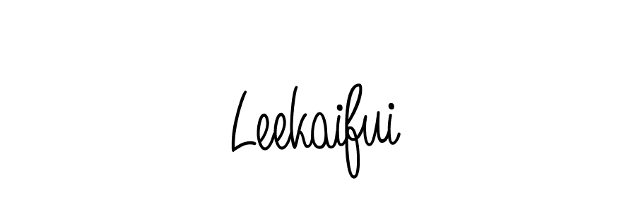 Create a beautiful signature design for name Leekaifui. With this signature (Angelique-Rose-font-FFP) fonts, you can make a handwritten signature for free. Leekaifui signature style 5 images and pictures png
