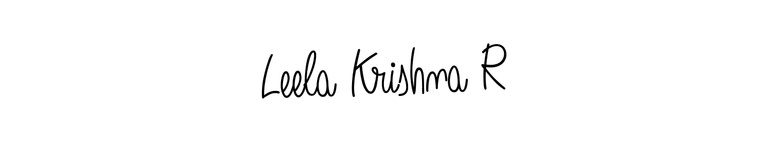 Similarly Angelique-Rose-font-FFP is the best handwritten signature design. Signature creator online .You can use it as an online autograph creator for name Leela Krishna R. Leela Krishna R signature style 5 images and pictures png