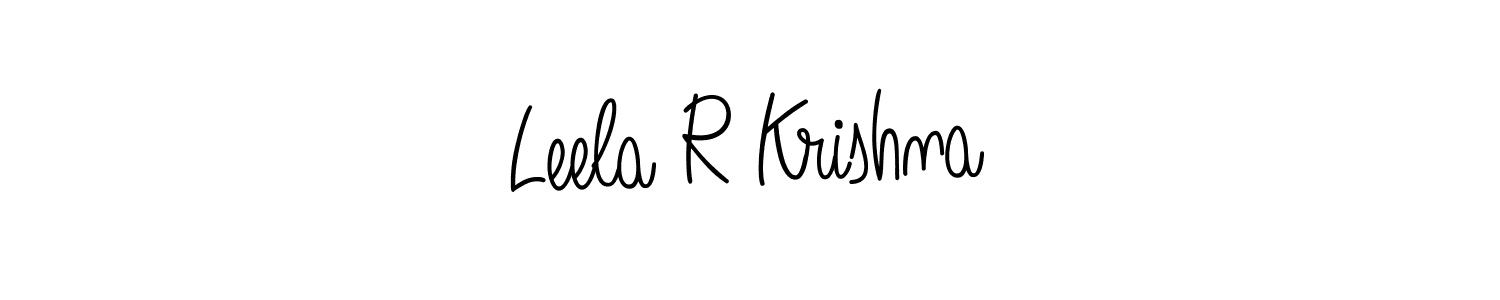 You can use this online signature creator to create a handwritten signature for the name Leela R Krishna. This is the best online autograph maker. Leela R Krishna signature style 5 images and pictures png