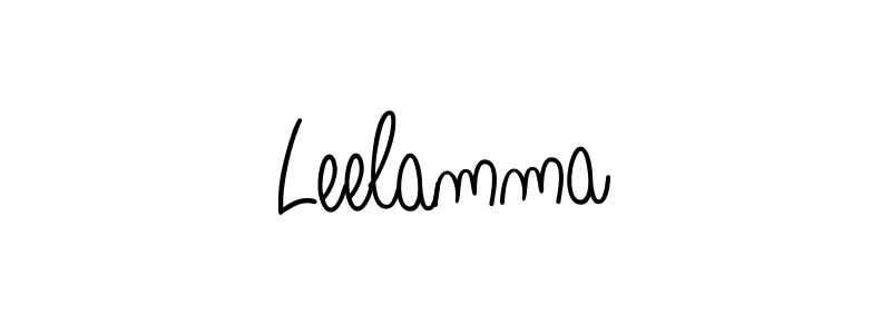 Make a beautiful signature design for name Leelamma. Use this online signature maker to create a handwritten signature for free. Leelamma signature style 5 images and pictures png