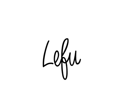 if you are searching for the best signature style for your name Lefu. so please give up your signature search. here we have designed multiple signature styles  using Angelique-Rose-font-FFP. Lefu signature style 5 images and pictures png