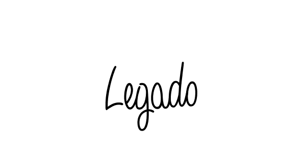 Use a signature maker to create a handwritten signature online. With this signature software, you can design (Angelique-Rose-font-FFP) your own signature for name Legado. Legado signature style 5 images and pictures png