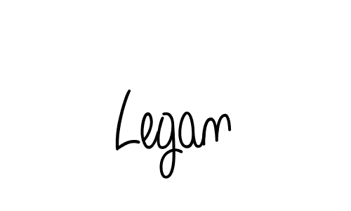 Create a beautiful signature design for name Legan. With this signature (Angelique-Rose-font-FFP) fonts, you can make a handwritten signature for free. Legan signature style 5 images and pictures png