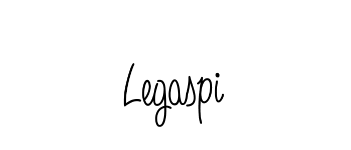 You should practise on your own different ways (Angelique-Rose-font-FFP) to write your name (Legaspi) in signature. don't let someone else do it for you. Legaspi signature style 5 images and pictures png