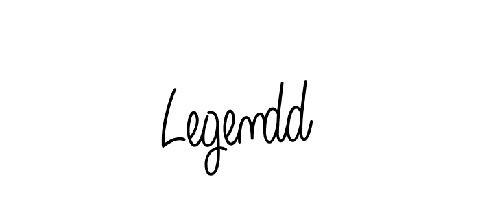 You should practise on your own different ways (Angelique-Rose-font-FFP) to write your name (Legendd) in signature. don't let someone else do it for you. Legendd signature style 5 images and pictures png