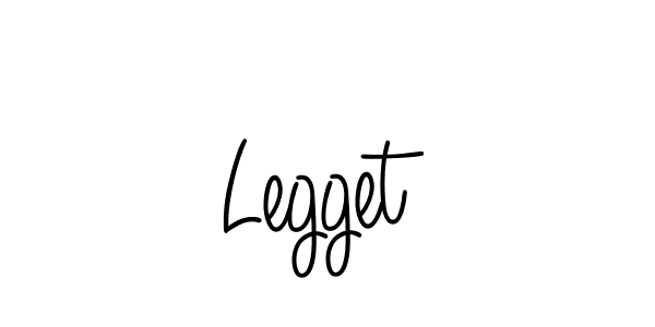 How to make Legget name signature. Use Angelique-Rose-font-FFP style for creating short signs online. This is the latest handwritten sign. Legget signature style 5 images and pictures png