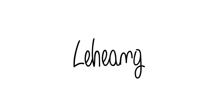 How to make Leheang signature? Angelique-Rose-font-FFP is a professional autograph style. Create handwritten signature for Leheang name. Leheang signature style 5 images and pictures png