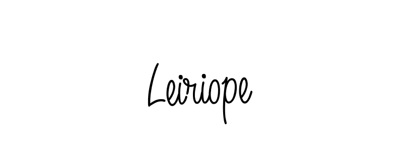 Create a beautiful signature design for name Leiriope. With this signature (Angelique-Rose-font-FFP) fonts, you can make a handwritten signature for free. Leiriope signature style 5 images and pictures png