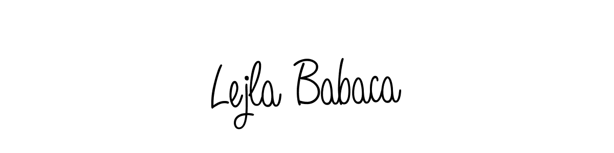 Check out images of Autograph of Lejla Babaca name. Actor Lejla Babaca Signature Style. Angelique-Rose-font-FFP is a professional sign style online. Lejla Babaca signature style 5 images and pictures png