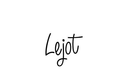 Lejot stylish signature style. Best Handwritten Sign (Angelique-Rose-font-FFP) for my name. Handwritten Signature Collection Ideas for my name Lejot. Lejot signature style 5 images and pictures png