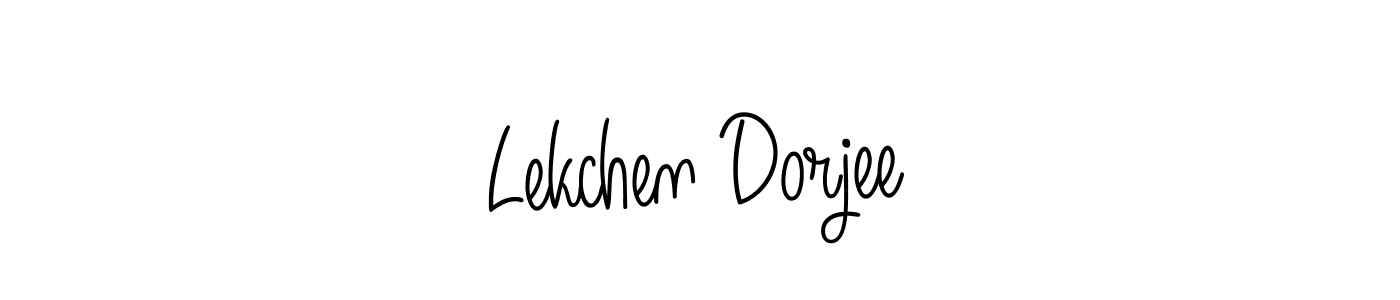 This is the best signature style for the Lekchen Dorjee name. Also you like these signature font (Angelique-Rose-font-FFP). Mix name signature. Lekchen Dorjee signature style 5 images and pictures png