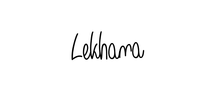 Best and Professional Signature Style for Lekhana. Angelique-Rose-font-FFP Best Signature Style Collection. Lekhana signature style 5 images and pictures png