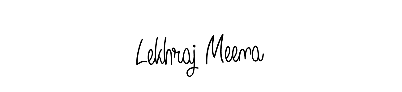Make a beautiful signature design for name Lekhraj Meena. Use this online signature maker to create a handwritten signature for free. Lekhraj Meena signature style 5 images and pictures png
