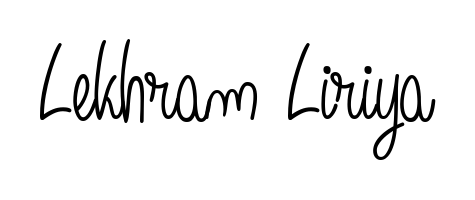 Get an exclusive digital autograph for Lekhram Liriya. The Angelique-Rose-font-FFP typeface captures the charm of real penmanship on paper. Lekhram Liriya signature style 5 images and pictures png