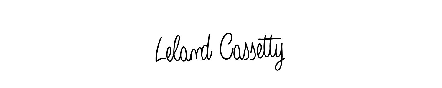 Also You can easily find your signature by using the search form. We will create Leland Cassetty name handwritten signature images for you free of cost using Angelique-Rose-font-FFP sign style. Leland Cassetty signature style 5 images and pictures png