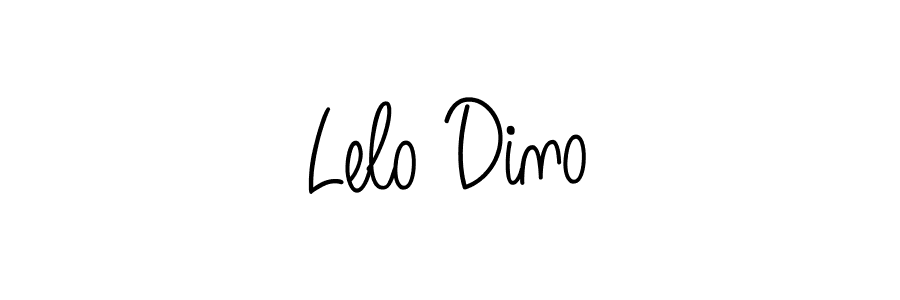 How to Draw Lelo Dino signature style? Angelique-Rose-font-FFP is a latest design signature styles for name Lelo Dino. Lelo Dino signature style 5 images and pictures png