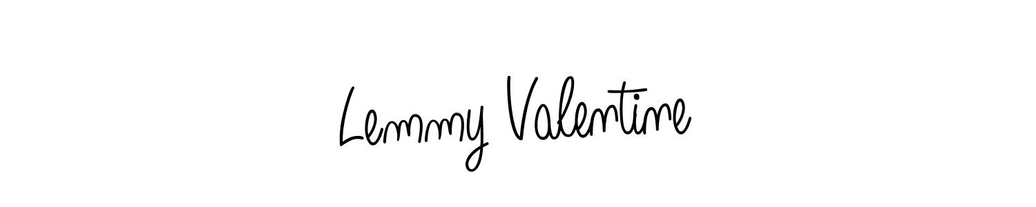 Once you've used our free online signature maker to create your best signature Angelique-Rose-font-FFP style, it's time to enjoy all of the benefits that Lemmy Valentine name signing documents. Lemmy Valentine signature style 5 images and pictures png