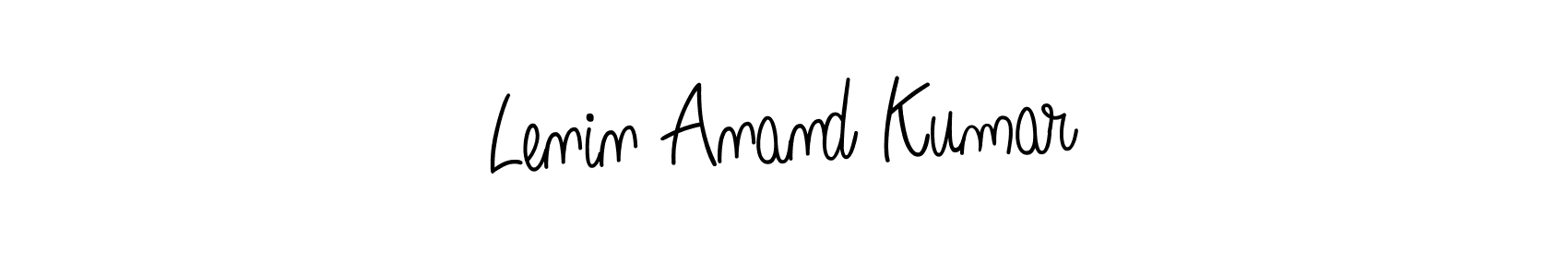 if you are searching for the best signature style for your name Lenin Anand Kumar. so please give up your signature search. here we have designed multiple signature styles  using Angelique-Rose-font-FFP. Lenin Anand Kumar signature style 5 images and pictures png