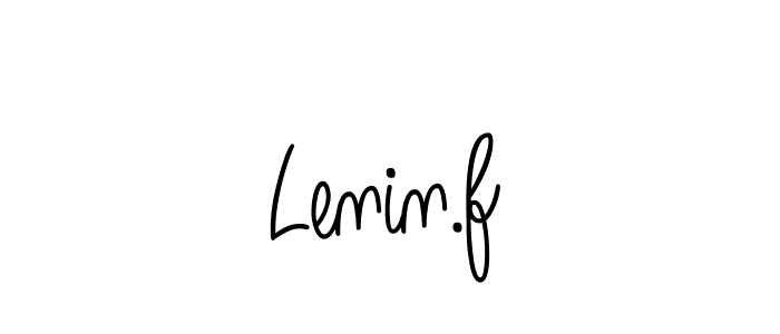The best way (Angelique-Rose-font-FFP) to make a short signature is to pick only two or three words in your name. The name Lenin.f include a total of six letters. For converting this name. Lenin.f signature style 5 images and pictures png