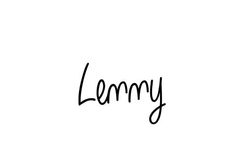 Create a beautiful signature design for name Lenny. With this signature (Angelique-Rose-font-FFP) fonts, you can make a handwritten signature for free. Lenny signature style 5 images and pictures png