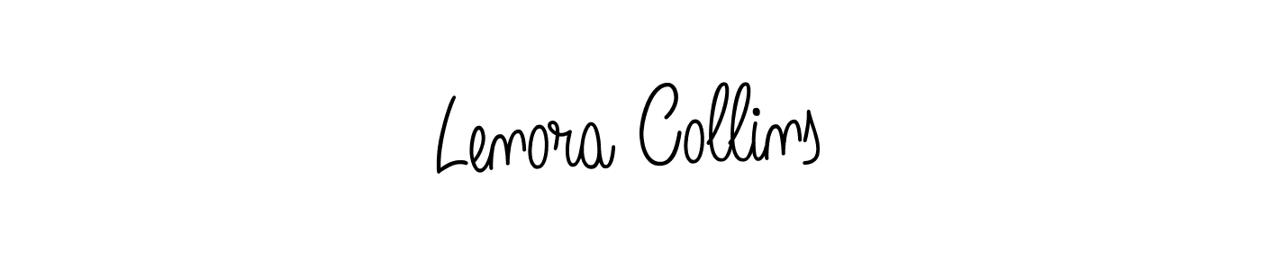 Also we have Lenora Collins name is the best signature style. Create professional handwritten signature collection using Angelique-Rose-font-FFP autograph style. Lenora Collins signature style 5 images and pictures png