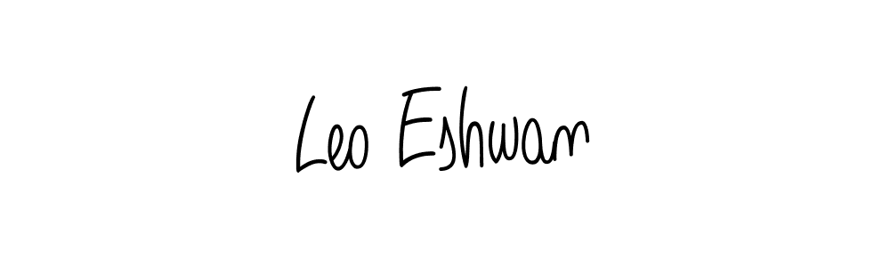 Make a beautiful signature design for name Leo Eshwan. Use this online signature maker to create a handwritten signature for free. Leo Eshwan signature style 5 images and pictures png