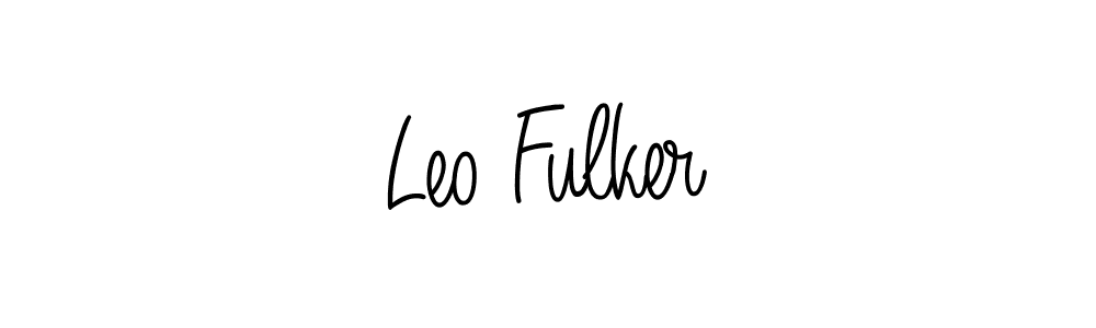 Make a short Leo Fulker signature style. Manage your documents anywhere anytime using Angelique-Rose-font-FFP. Create and add eSignatures, submit forms, share and send files easily. Leo Fulker signature style 5 images and pictures png