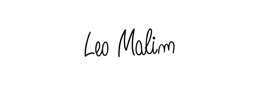 if you are searching for the best signature style for your name Leo Malim. so please give up your signature search. here we have designed multiple signature styles  using Angelique-Rose-font-FFP. Leo Malim signature style 5 images and pictures png