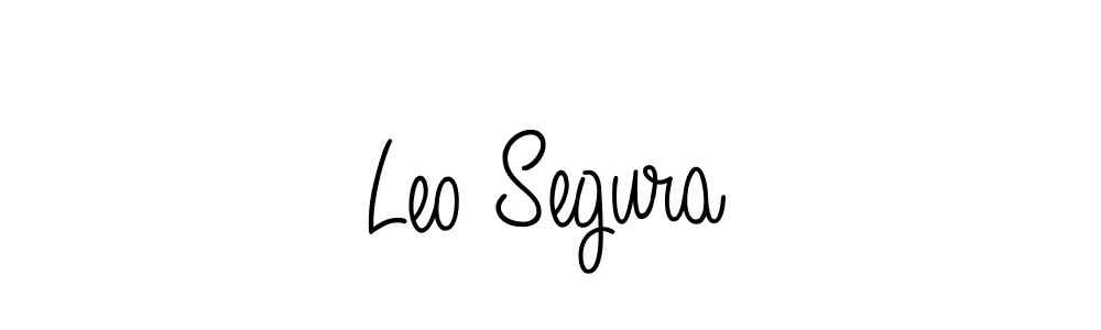 How to Draw Leo Segura signature style? Angelique-Rose-font-FFP is a latest design signature styles for name Leo Segura. Leo Segura signature style 5 images and pictures png