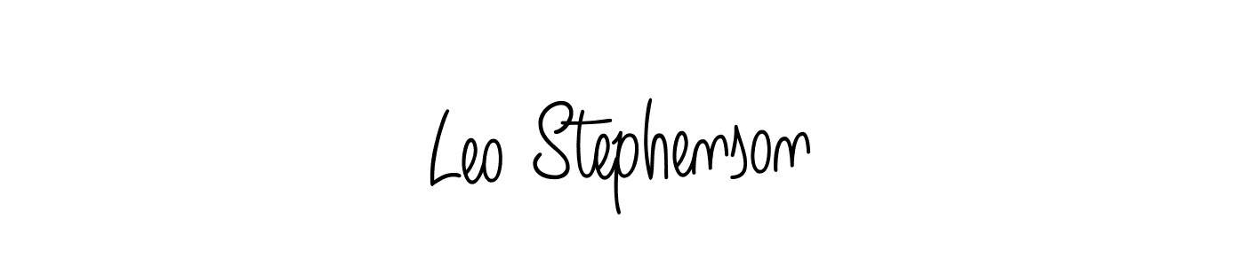 if you are searching for the best signature style for your name Leo Stephenson. so please give up your signature search. here we have designed multiple signature styles  using Angelique-Rose-font-FFP. Leo Stephenson signature style 5 images and pictures png