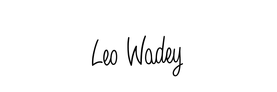 You can use this online signature creator to create a handwritten signature for the name Leo Wadey. This is the best online autograph maker. Leo Wadey signature style 5 images and pictures png