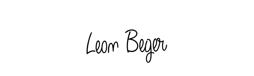 This is the best signature style for the Leon Beger name. Also you like these signature font (Angelique-Rose-font-FFP). Mix name signature. Leon Beger signature style 5 images and pictures png