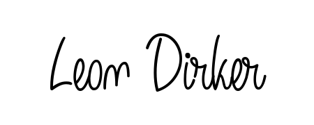 Achieve flawless digital penmanship with Leon Dirker name in Angelique-Rose-font-FFP font. The perfect tool for creating online signatures. Leon Dirker signature style 5 images and pictures png