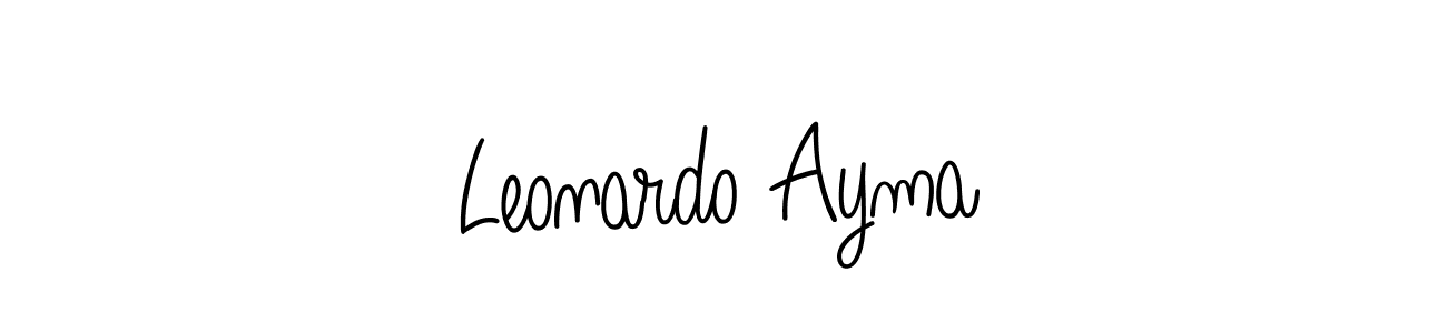 You can use this online signature creator to create a handwritten signature for the name Leonardo Ayma. This is the best online autograph maker. Leonardo Ayma signature style 5 images and pictures png