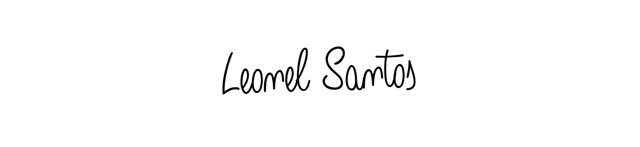 It looks lik you need a new signature style for name Leonel Santos. Design unique handwritten (Angelique-Rose-font-FFP) signature with our free signature maker in just a few clicks. Leonel Santos signature style 5 images and pictures png