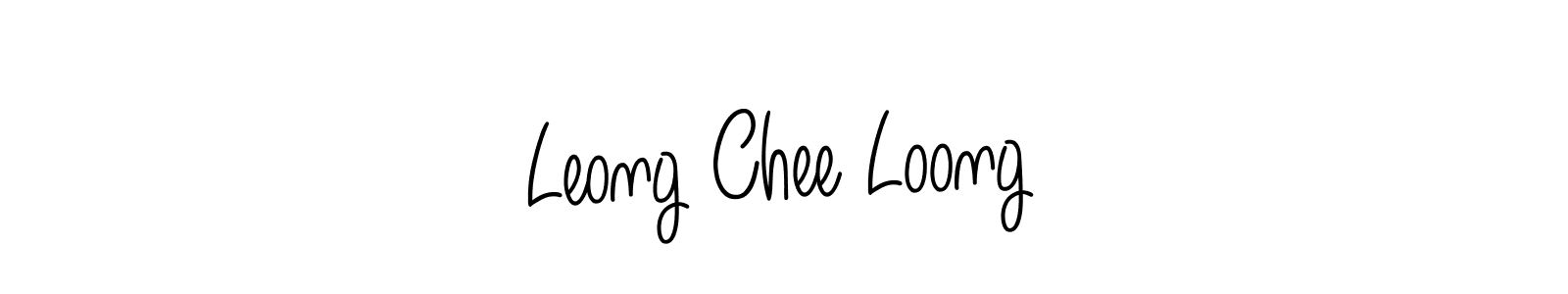 How to make Leong Chee Loong signature? Angelique-Rose-font-FFP is a professional autograph style. Create handwritten signature for Leong Chee Loong name. Leong Chee Loong signature style 5 images and pictures png