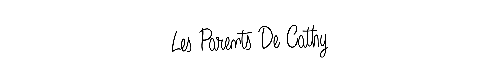 How to Draw Les Parents De Cathy signature style? Angelique-Rose-font-FFP is a latest design signature styles for name Les Parents De Cathy. Les Parents De Cathy signature style 5 images and pictures png