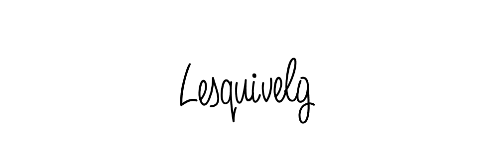 Design your own signature with our free online signature maker. With this signature software, you can create a handwritten (Angelique-Rose-font-FFP) signature for name Lesquivelg. Lesquivelg signature style 5 images and pictures png