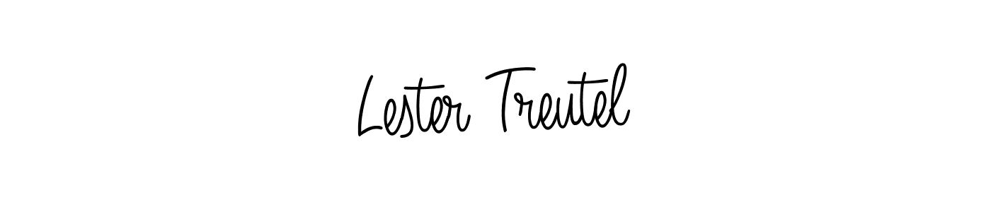 if you are searching for the best signature style for your name Lester Treutel. so please give up your signature search. here we have designed multiple signature styles  using Angelique-Rose-font-FFP. Lester Treutel signature style 5 images and pictures png