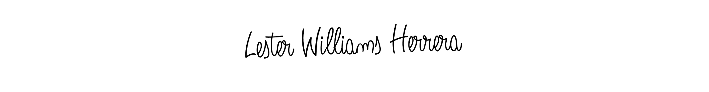 Angelique-Rose-font-FFP is a professional signature style that is perfect for those who want to add a touch of class to their signature. It is also a great choice for those who want to make their signature more unique. Get Lester Williams Herrera name to fancy signature for free. Lester Williams Herrera signature style 5 images and pictures png