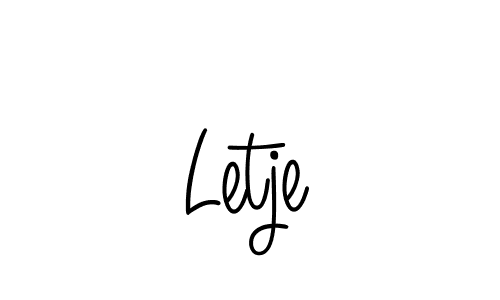 Make a short Letje signature style. Manage your documents anywhere anytime using Angelique-Rose-font-FFP. Create and add eSignatures, submit forms, share and send files easily. Letje signature style 5 images and pictures png